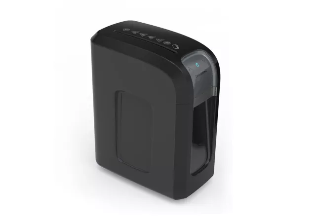 Skartovačka papíru Bonsaii 3D14, křížový řez 4 × 30 mm, 8 listů, koš 14 l