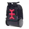 Školní a cestovní batoh na kolečkách Nikidom Roller UP Street style (19 l), Černý
