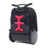 Školní a cestovní batoh na kolečkách Nikidom Roller UP Street style (19 l), Černý