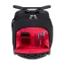 Školní a cestovní batoh na kolečkách Nikidom Roller UP XL Aquarella (27 l), Černý