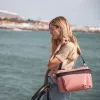 Nikidom brašna na kočárek Nik+Dom oceánově modrá