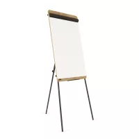 Magnetický flipchart Rocada Natural NAT0610, na trojnožce, výškově nastavitelný