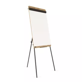 Magnetický flipchart Rocada Natural NAT0610, na trojnožce, výškově nastavitelný