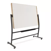 Mobilní magnetická tabule Rocada Natural NAT6871V21 138x100 cm, oboustranná, otočná