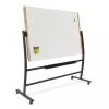 Mobilní magnetická tabule Rocada Natural NAT6871V21 138x100 cm, oboustranná, otočná