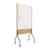 Mobilní magnetická tabule Rocada Natural NAT8100 100x150 cm, oboustranná