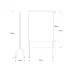 Mobilní magnetická tabule Rocada Natural NAT8100 100x150 cm, oboustranná