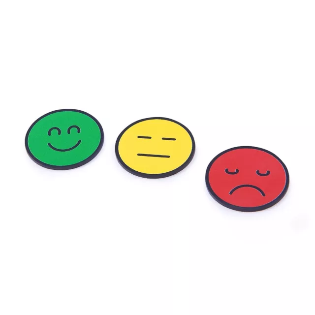 Sada magnetů Rocada SMILEY15, motiv smajlíků, 15 ks