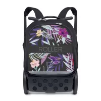 Školní a cestovní batoh na kolečkách Nikidom Roller UP Tropic (19 l), Černý