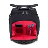Školní a cestovní batoh na kolečkách Nikidom Roller UP Wild Fire (19 l), Černý