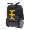 Školní a cestovní batoh na kolečkách Nikidom Roller UP Safari (19 l), Černý