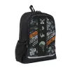 Školní batoh Nikidom Roller RUN Camo 26l, Černý