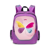 Školní a předškolní batoh Nikidom Roller GO Butterfly 15L, Fialový