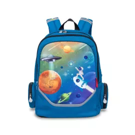 Školní a předškolní batoh Nikidom Roller GO Space 15L, Modrý