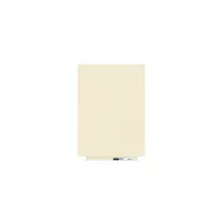 Magnetická tabule Rocada Skin Colour 6419R-1013, bezrámová, 75x55 cm, lakovaná, perlová bílá RAL 1013