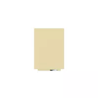 Magnetická tabule Rocada Skin Colour 6419R-1015, bezrámová, 75x55 cm, lakovaná, slonová kost RAL 1015