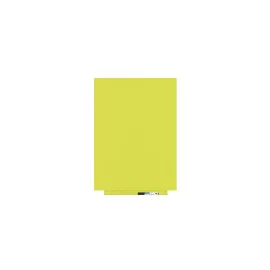 Magnetická tabule Rocada Skin Colour 6419R-1016, bezrámová, 75x55 cm, lakovaná, sírová žlutá RAL 1016