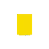Magnetická tabule Rocada Skin Colour 6419R-1023, bezrámová, 75x55 cm, lakovaná, žlutá dopravní RAL 1023