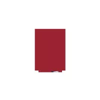 Magnetická tabule Rocada Skin Colour 6419R-3002, bezrámová, 75x55 cm, lakovaná, karmínová 3002