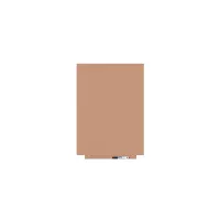 Magnetická tabule Rocada Skin Colour 6419R-3012, bezrámová, 75x55 cm, lakovaná, červenobéžová RAL 3012