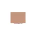 Magnetická tabule Rocada Skin Colour 6419R-3012, bezrámová, 75x55 cm, lakovaná, červenobéžová RAL 3012