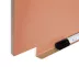 Magnetická tabule Rocada Skin Colour 6419R-3012, bezrámová, 75x55 cm, lakovaná, červenobéžová RAL 3012
