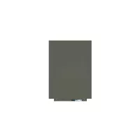 Magnetická tabule Rocada Skin Colour 6419R-7033, bezrámová, 75x55 cm, lakovaná, cementová šedá RAL 7033