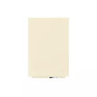 Magnetická tabule Rocada Skin Colour 6420R-1013, bezrámová, 115x75 cm, lakovaná, perlová bílá RAL 1013