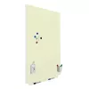 Magnetická tabule Rocada Skin Colour 6420R-1013, bezrámová, 115x75 cm, lakovaná, perlová bílá RAL 1013