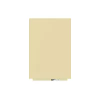 Magnetická tabule Rocada Skin Colour 6420R-1015, bezrámová, 115x75 cm, lakovaná, slonová kost RAL 1015