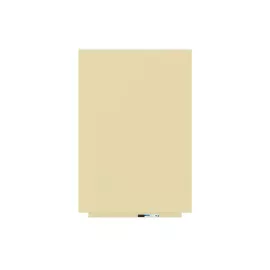 Magnetická tabule Rocada Skin Colour 6420R-1015, bezrámová, 115x75 cm, lakovaná, slonová kost RAL 1015