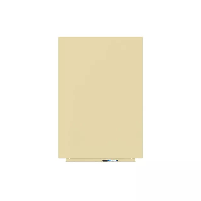 Magnetická tabule Rocada Skin Colour 6420R-1015, bezrámová, 115x75 cm, lakovaná, slonová kost RAL 1015