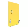 Magnetická tabule Rocada Skin Colour 6420R-1023, bezrámová, 115x75 cm, lakovaná, žlutá dopravní RAL 1023