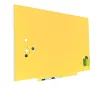 Magnetická tabule Rocada Skin Colour 6420R-1023, bezrámová, 115x75 cm, lakovaná, žlutá dopravní RAL 1023