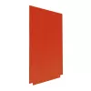 Magnetická tabule Rocada Skin Colour 6420R-2002, bezrámová, 115x75 cm, lakovaná, rumělková RAL 2002