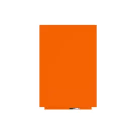 Magnetická tabule Rocada Skin Colour 6420R-2008, bezrámová, 115x75 cm, lakovaná, oranžová RAL 2008