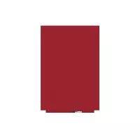 Magnetická tabule Rocada Skin Colour 6420R-3002, bezrámová, 115x75 cm, lakovaná, karmínová 3002