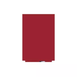 Magnetická tabule Rocada Skin Colour 6420R-3002, bezrámová, 115x75 cm, lakovaná, karmínová 3002