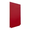 Magnetická tabule Rocada Skin Colour 6420R-3002, bezrámová, 115x75 cm, lakovaná, karmínová 3002