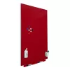 Magnetická tabule Rocada Skin Colour 6420R-3002, bezrámová, 115x75 cm, lakovaná, karmínová 3002