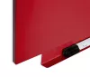 Magnetická tabule Rocada Skin Colour 6420R-3002, bezrámová, 115x75 cm, lakovaná, karmínová 3002