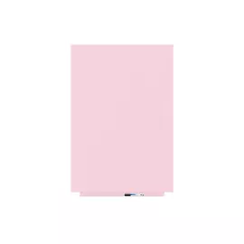 Magnetická tabule Rocada Skin Colour 6420R-490, bezrámová, 115x75 cm, lakovaná, růžová RAL 490