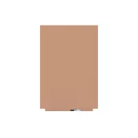 Magnetická tabule Rocada Skin Colour 6420R-3012, bezrámová, 115x75 cm, lakovaná, červenobéžová RAL 3012