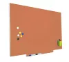 Magnetická tabule Rocada Skin Colour 6420R-3012, bezrámová, 115x75 cm, lakovaná, červenobéžová RAL 3012