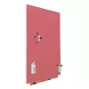 Magnetická tabule Rocada Skin Colour 6420R-3014, bezrámová, 115x75 cm, lakovaná, starorůžová RAL 3014