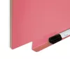 Magnetická tabule Rocada Skin Colour 6420R-3014, bezrámová, 115x75 cm, lakovaná, starorůžová RAL 3014