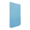 Magnetická tabule Rocada Skin Colour 6420R-630, bezrámová, 115x75 cm, lakovaná, modrá RAL 630