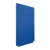 Magnetická tabule Rocada Skin Colour 6420R-5017, bezrámová, 115x75 cm, lakovaná, dopravní modrá RAL 5017