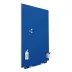 Magnetická tabule Rocada Skin Colour 6420R-5017, bezrámová, 115x75 cm, lakovaná, dopravní modrá RAL 5017