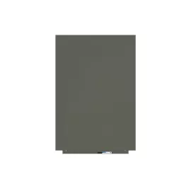 Magnetická tabule Rocada Skin Colour 6420R-7033, bezrámová, 115x75 cm, lakovaná, cementová šedá RAL 7033